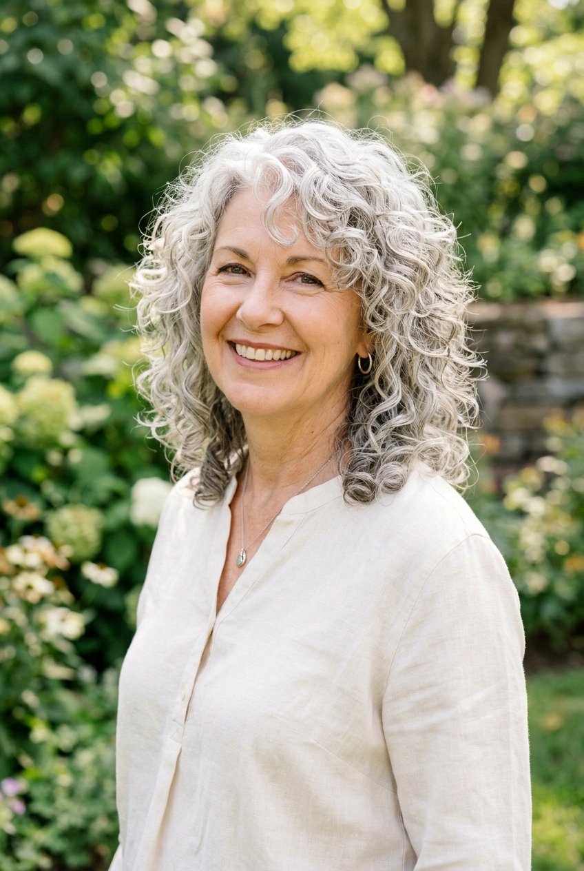 Medium Layered Cut For Curly Hair Over 60 - 20 medium haircut for women over 60 with layers - 20 medium haircut for women over 60 with layers