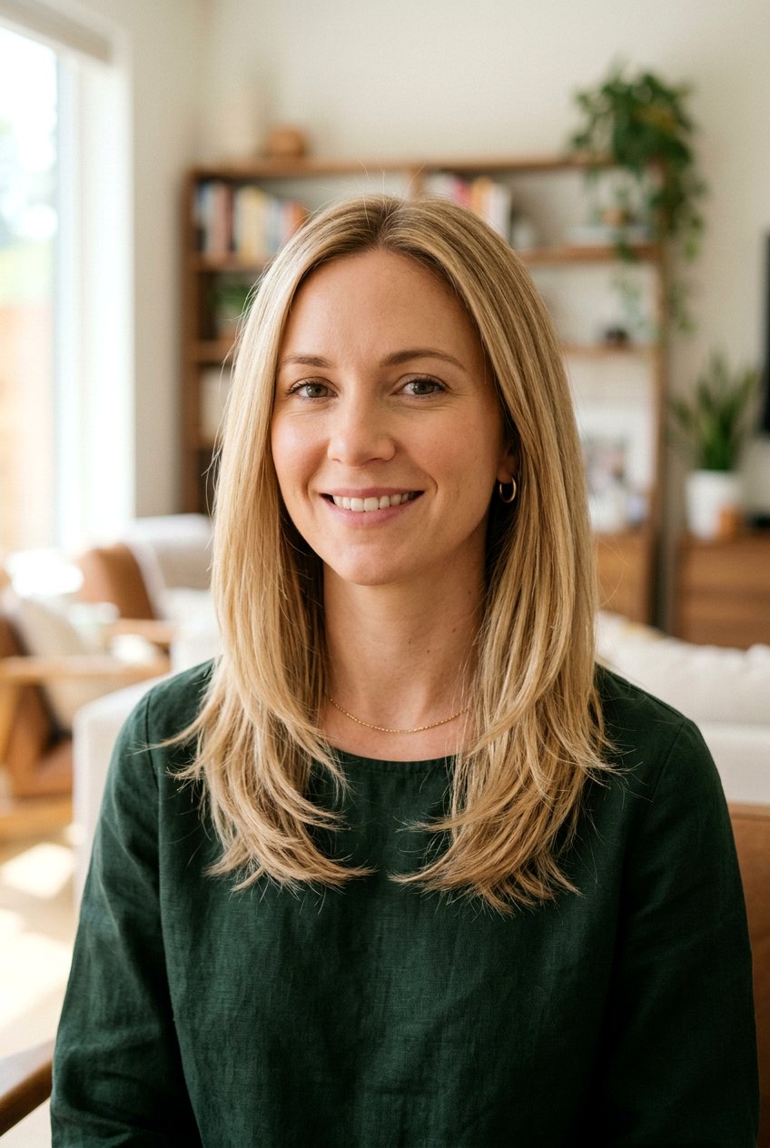 Medium Layered Cut With Feathered Ends - 20 medium haircut with feathered layers - 20 medium haircut with feathered layers