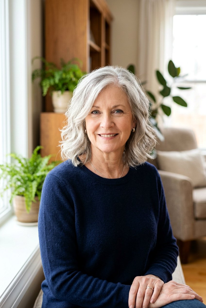 Medium Layered Haircut For Square Face Over 60 - 20 medium haircut for women over 60 with layers - 20 medium haircut for women over 60 with layers