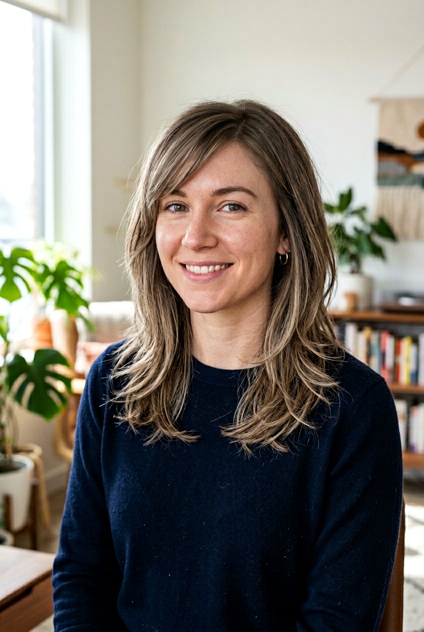 Medium Layered Haircut With Side Fringe - 20 side swept fringe for medium hair - 20 side swept fringe for medium hair