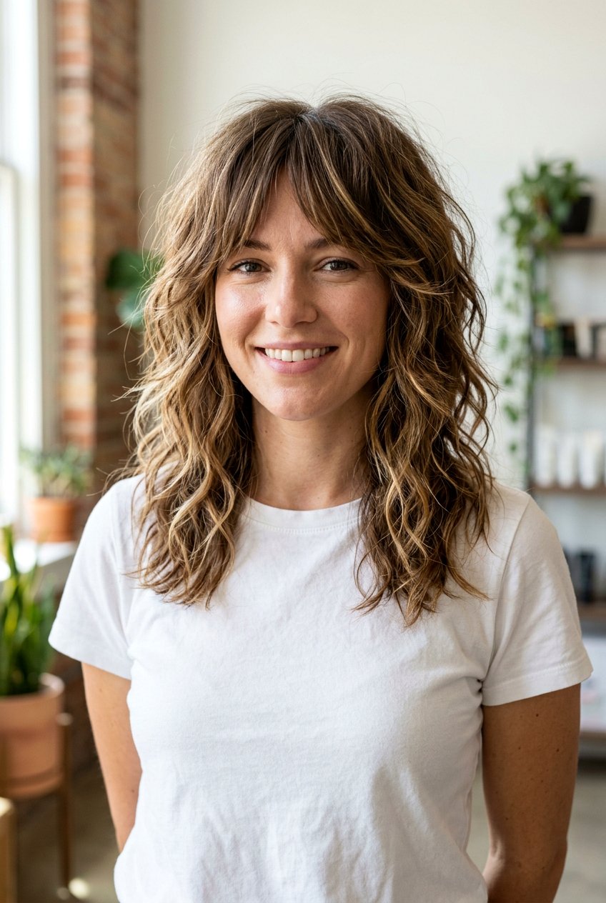 Medium Layered Shag Haircut - 20 medium length layered hairstyles - 20 medium length layered hairstyles