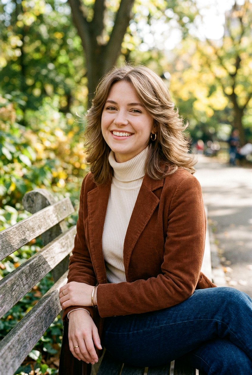 Medium Length 70s Feathered Cut - 20 70s feathered layers haircut - 20 70s feathered layers haircut