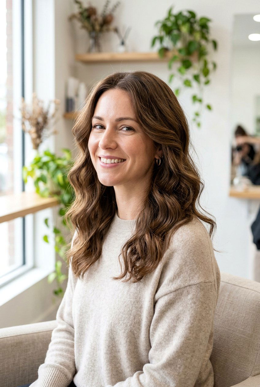 Medium Length Body Wave Perm - 20 body wave perm hairstyles - 20 body wave perm hairstyles