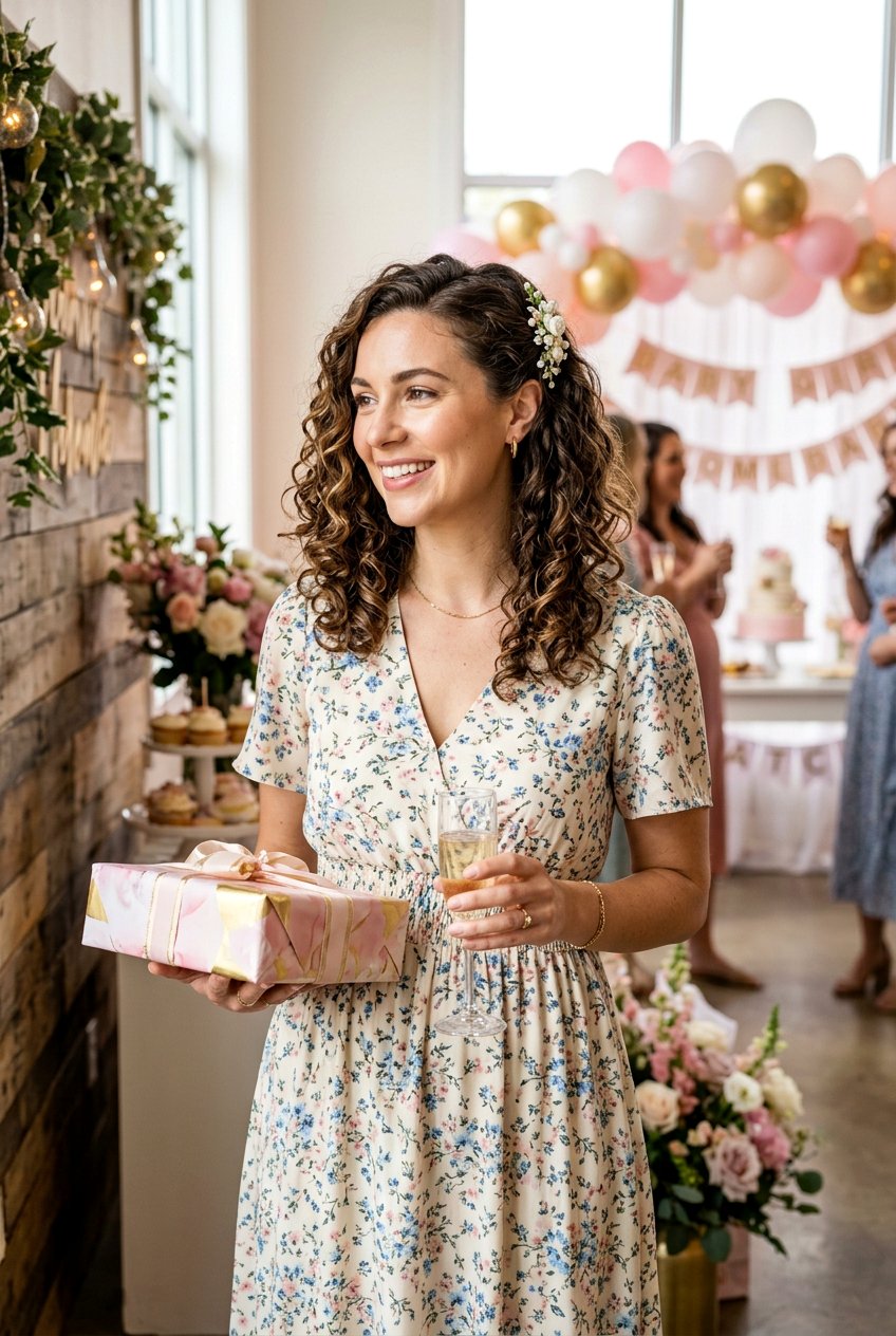 Medium Length Curls Baby Shower Hair - 20 baby shower curls hairstyle - 20 baby shower curls hairstyle