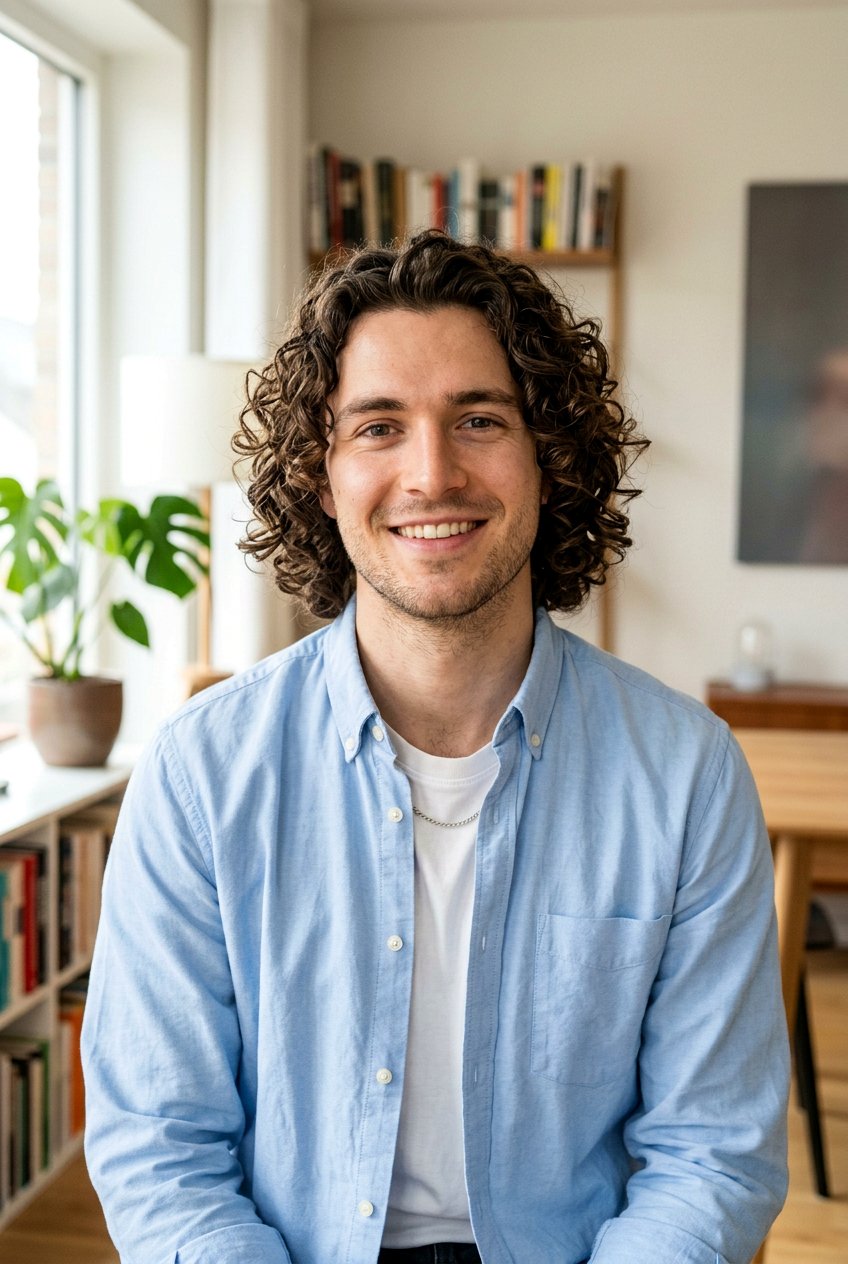 Medium Length Curly Perm For Men - 20 curly perm for men - 20 curly perm for men