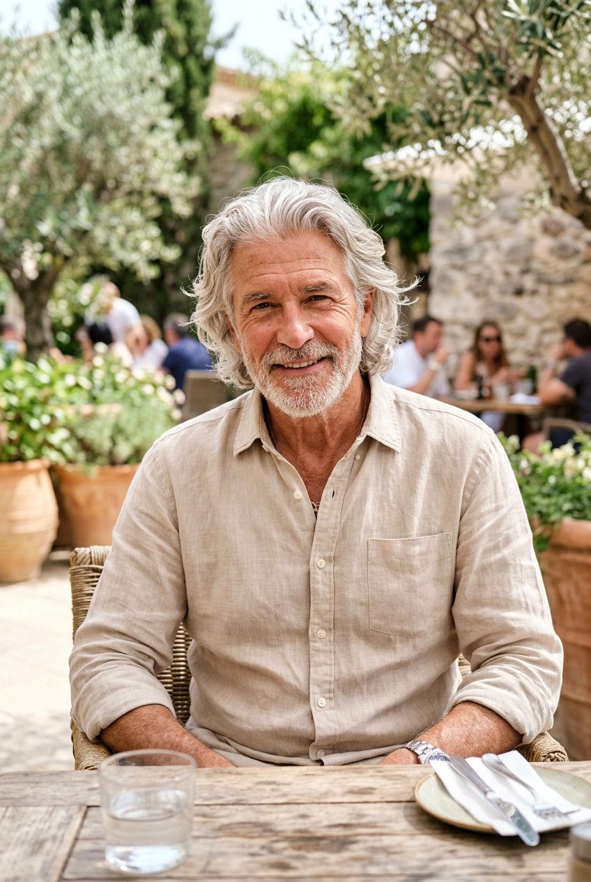 Medium Length Flow - 20 comb over for older men - 20 comb over for older men