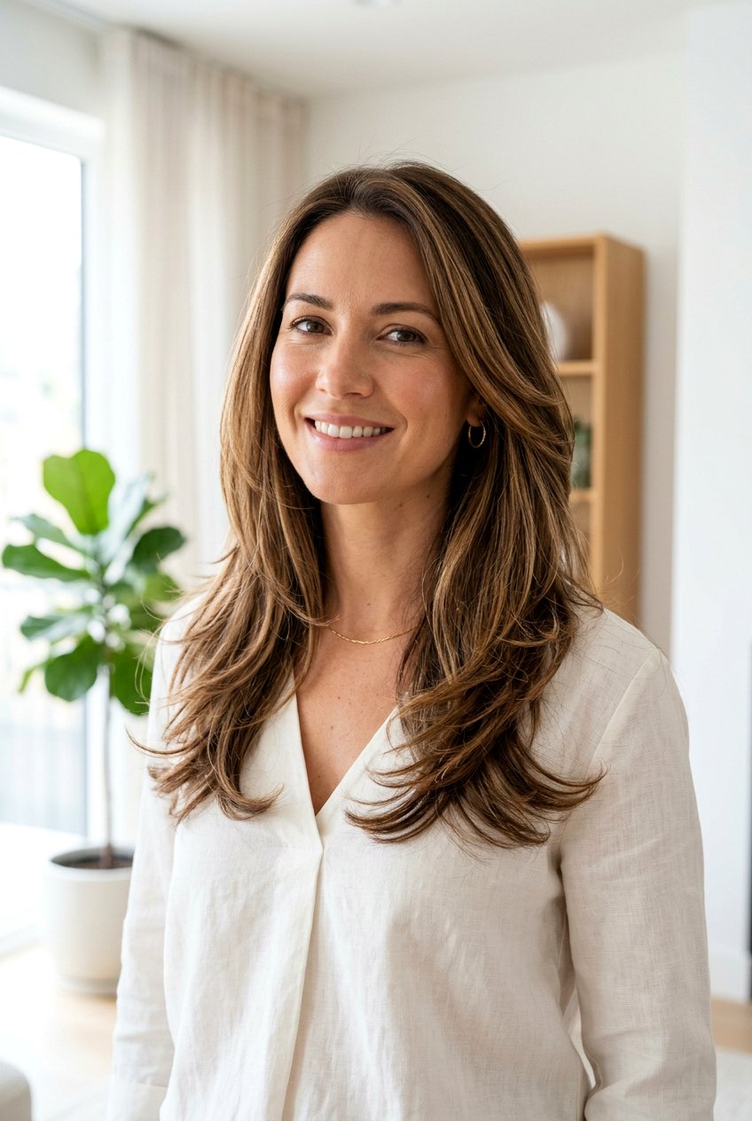 Medium Length Layered Haircut With Long Layers - 20 medium length layered hairstyles - 20 medium length layered hairstyles