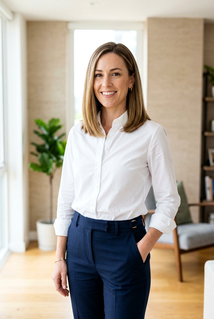 Medium Length Lob For Work - 20 corporate hairstyles for women - 20 corporate hairstyles for women