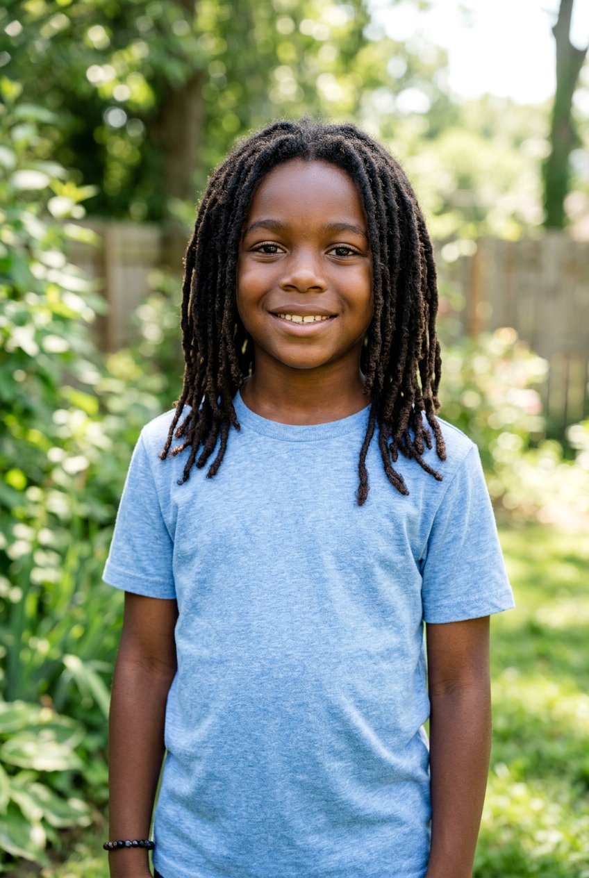 Medium Length Locs For Boys - 20 loc styles for black boys - 20 loc styles for black boys