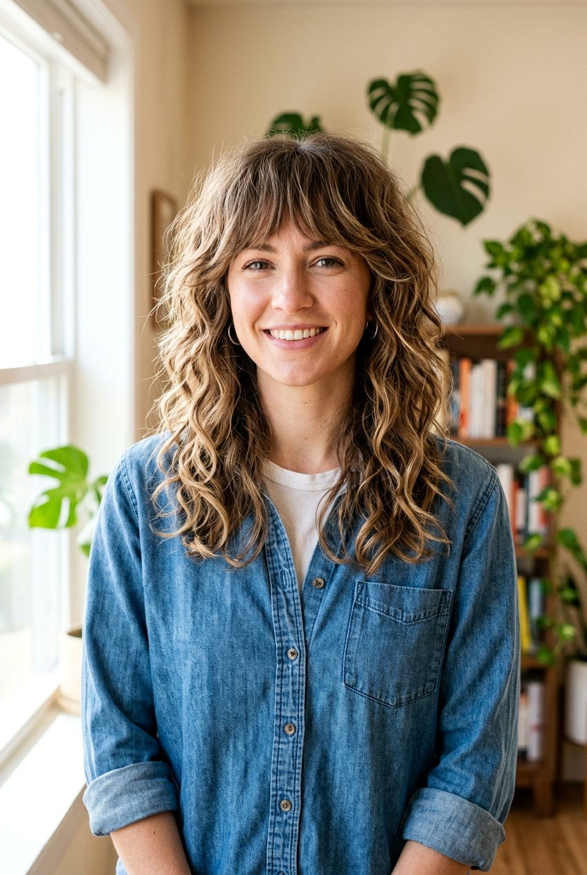 Medium Length Shaggy Haircut For Thick Wavy Hair - 20 medium haircut for wavy thick hair - 20 medium haircut for wavy thick hair