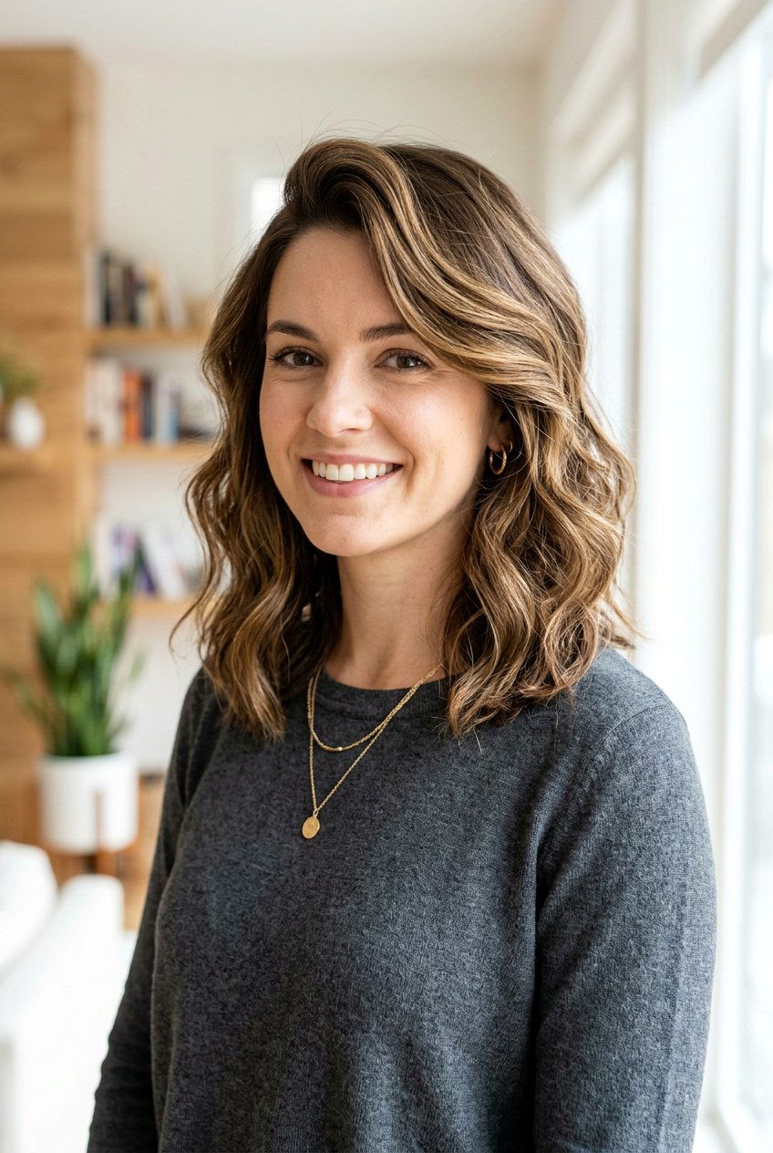 Medium Length Wavy Haircut With Side Part - 20 medium haircut for wavy thick hair - 20 medium haircut for wavy thick hair