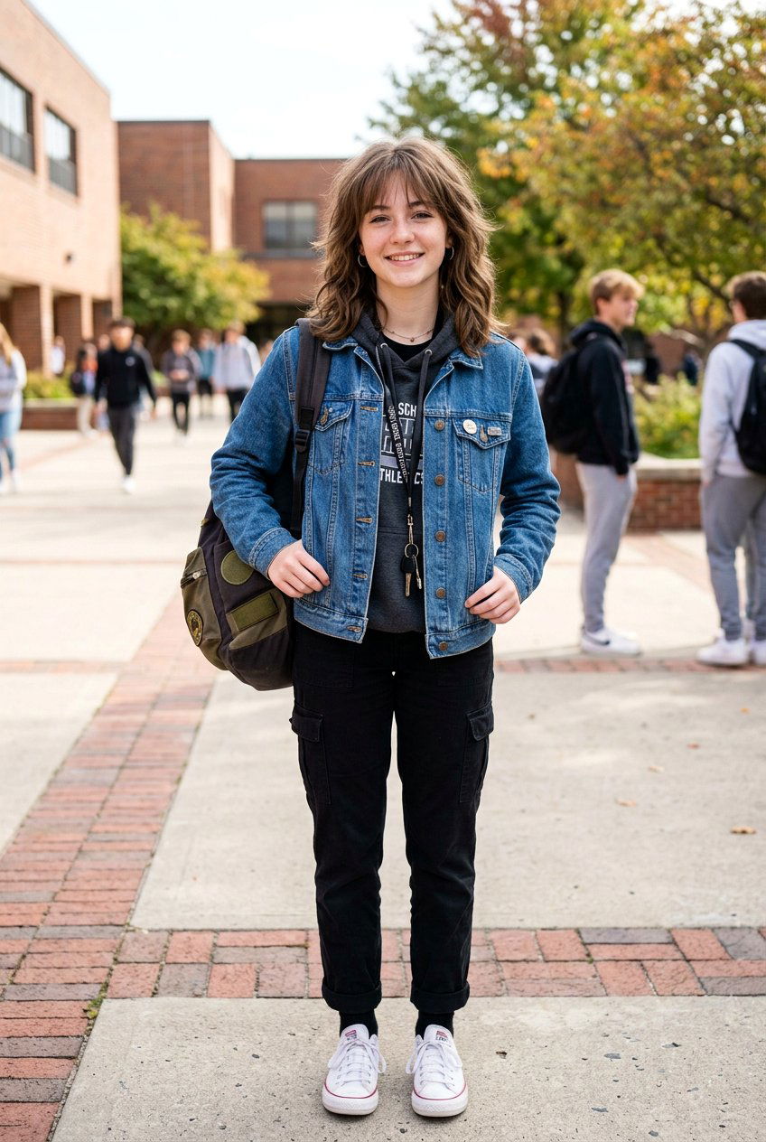 20 Best Wolf Cut for Teenage Girls Ideas for Cool Looks