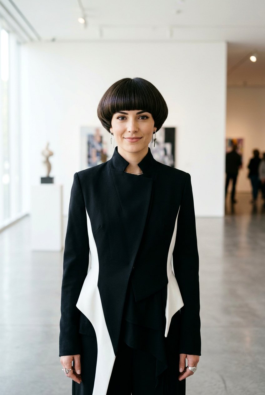 Medium Mushroom Cut - 20 medium hairstyle ideas for women - 20 medium hairstyle ideas for women