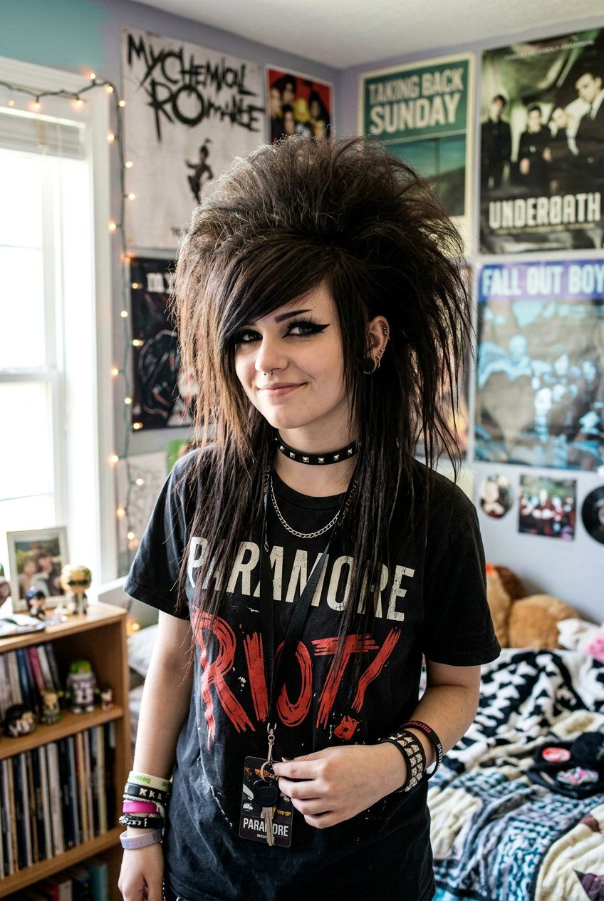 Medium Scene Hair With Voluminous Crown - 20 scene layered haircut for girls - 20 scene layered haircut for girls