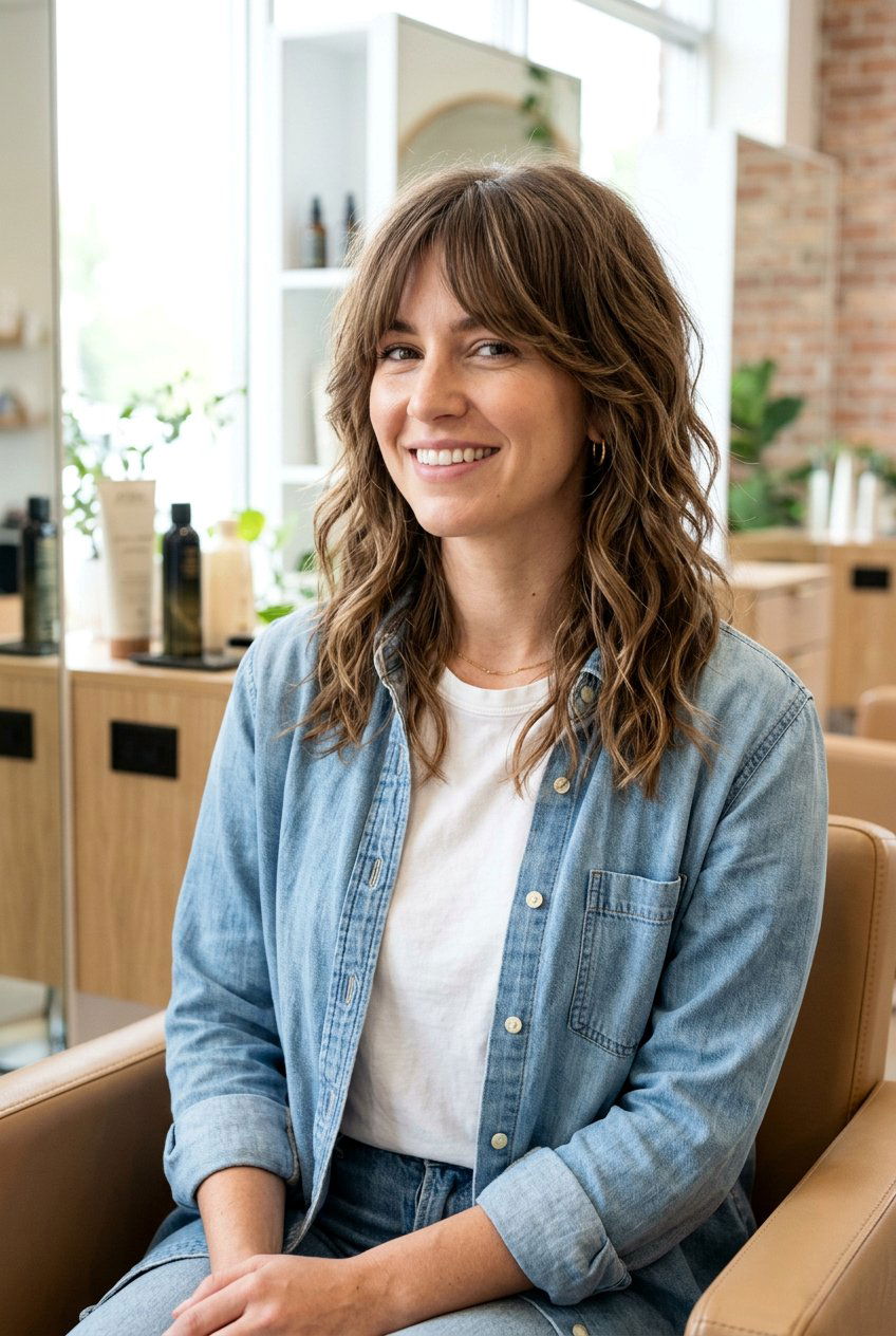 Medium Shag Haircut - 20 salon haircut ideas for medium hair - 20 salon haircut ideas for medium hair