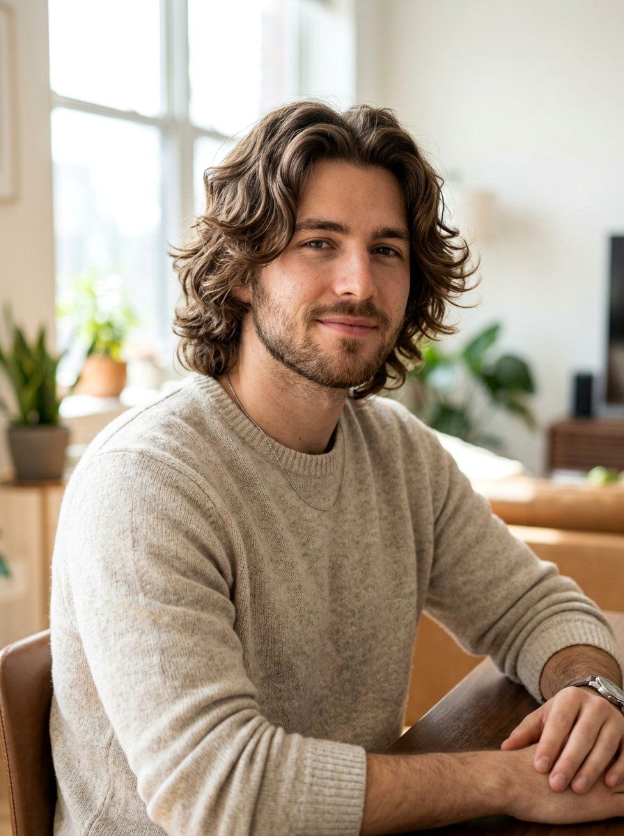 Medium Shag Haircut Men Wavy With Layers - 20 shaggy haircut men medium length - 20 shaggy haircut men medium length