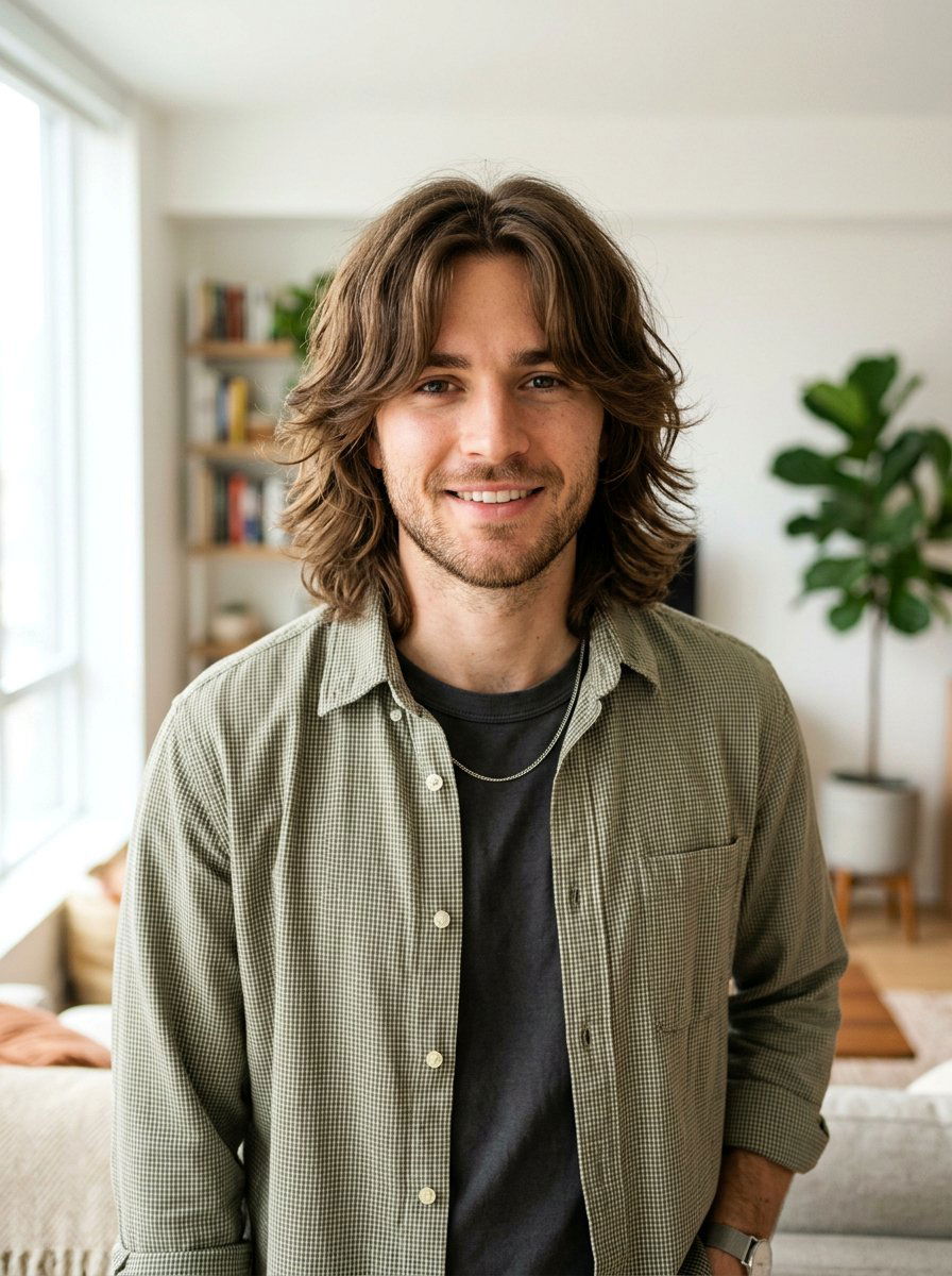 Medium Shag Haircut Men With Curtain Bangs - 20 shaggy haircut men medium length - 20 shaggy haircut men medium length