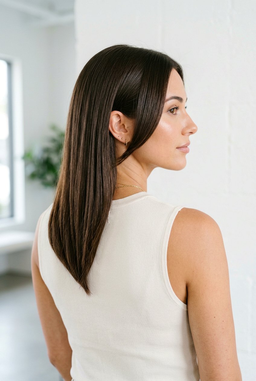 Medium V Shape Haircut With Invisible Layers - 20 medium haircut with invisible layers - 20 medium haircut with invisible layers