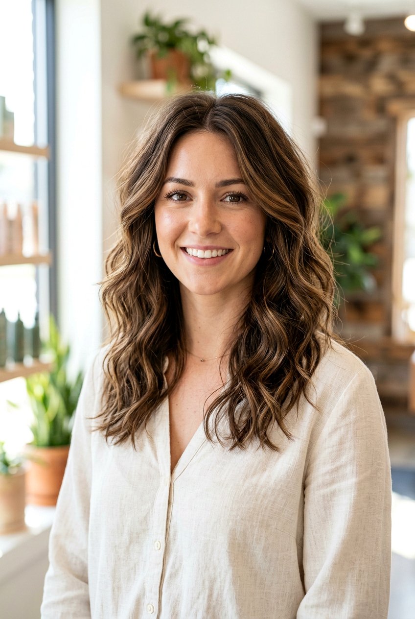 Medium Wavy Haircut With Long Layers - 20 medium haircut for wavy thick hair - 20 medium haircut for wavy thick hair