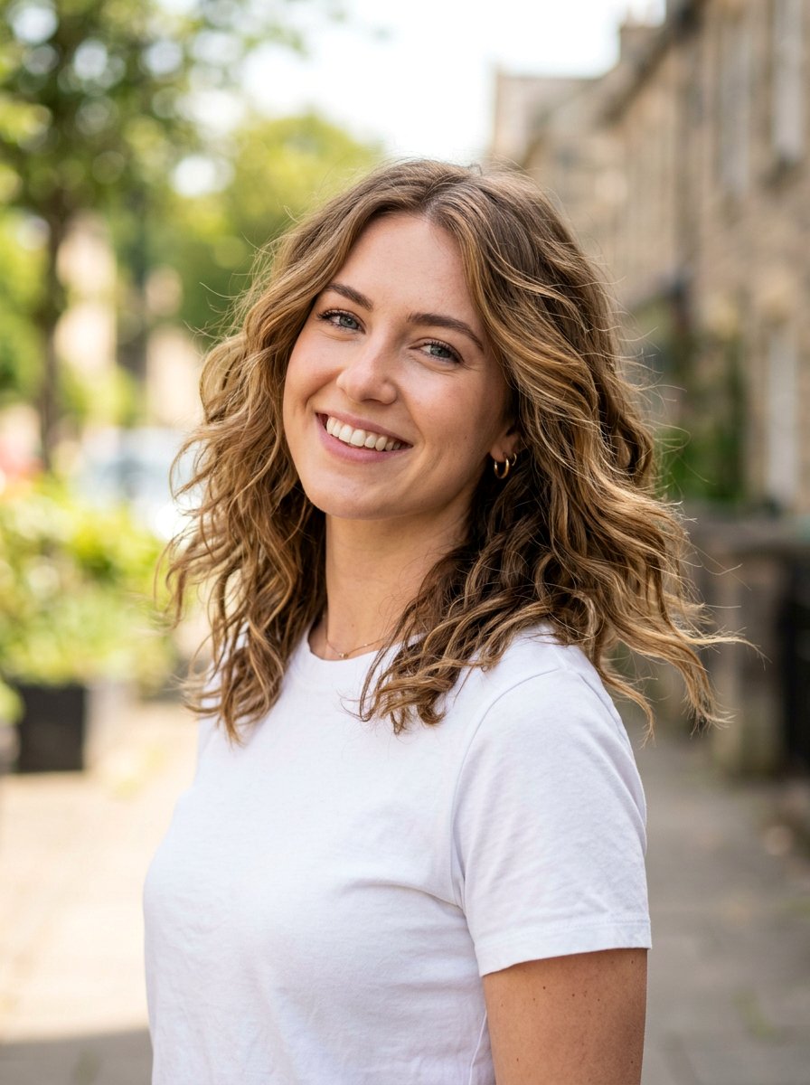 Medium Wavy Layers - 20 wavy haircut ideas for women - 20 wavy haircut ideas for women