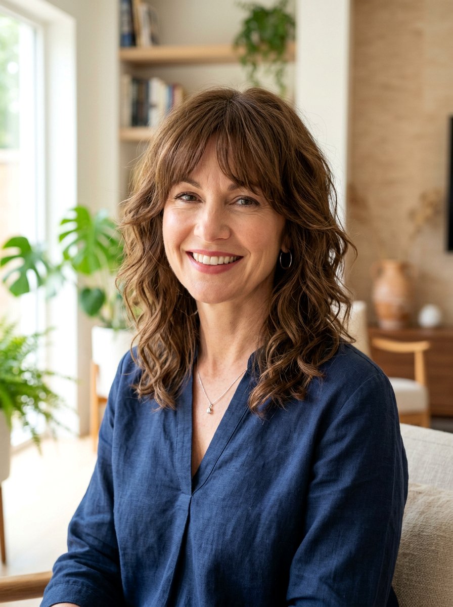 Medium Wavy Wolf Cut For Women Over 40 - 20 wavy wolf cut for medium hair - 20 wavy wolf cut for medium hair