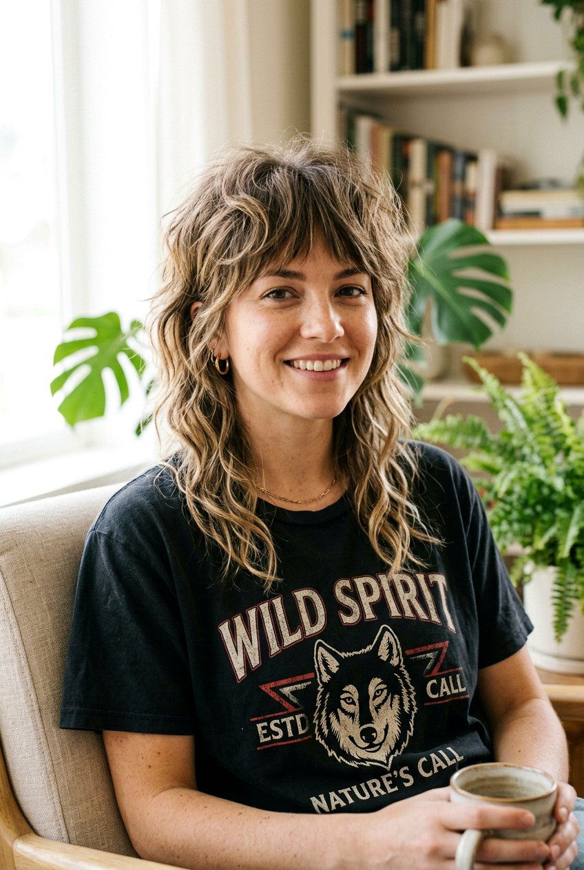 Medium Wolf Cut - 20 salon haircut ideas for medium hair - 20 salon haircut ideas for medium hair