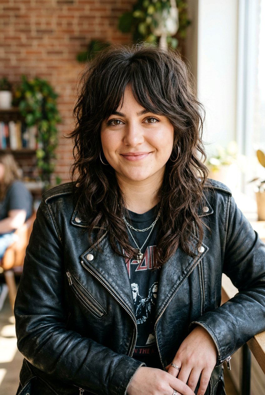 Medium Wolf Cut For Round Face - 20 medium haircut for round face women - 20 medium haircut for round face women