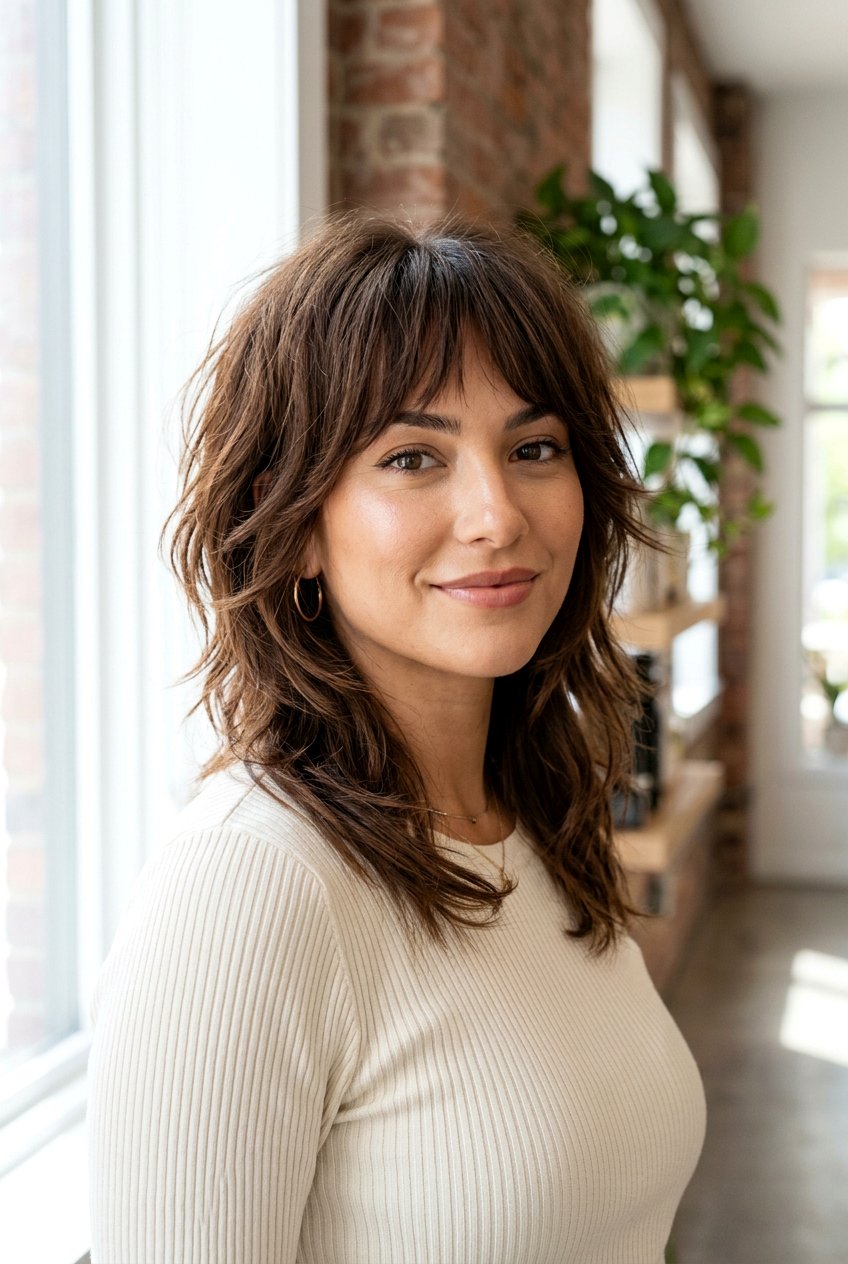 20 Stunning Medium Wolf Cut Styles to Transform Your Look