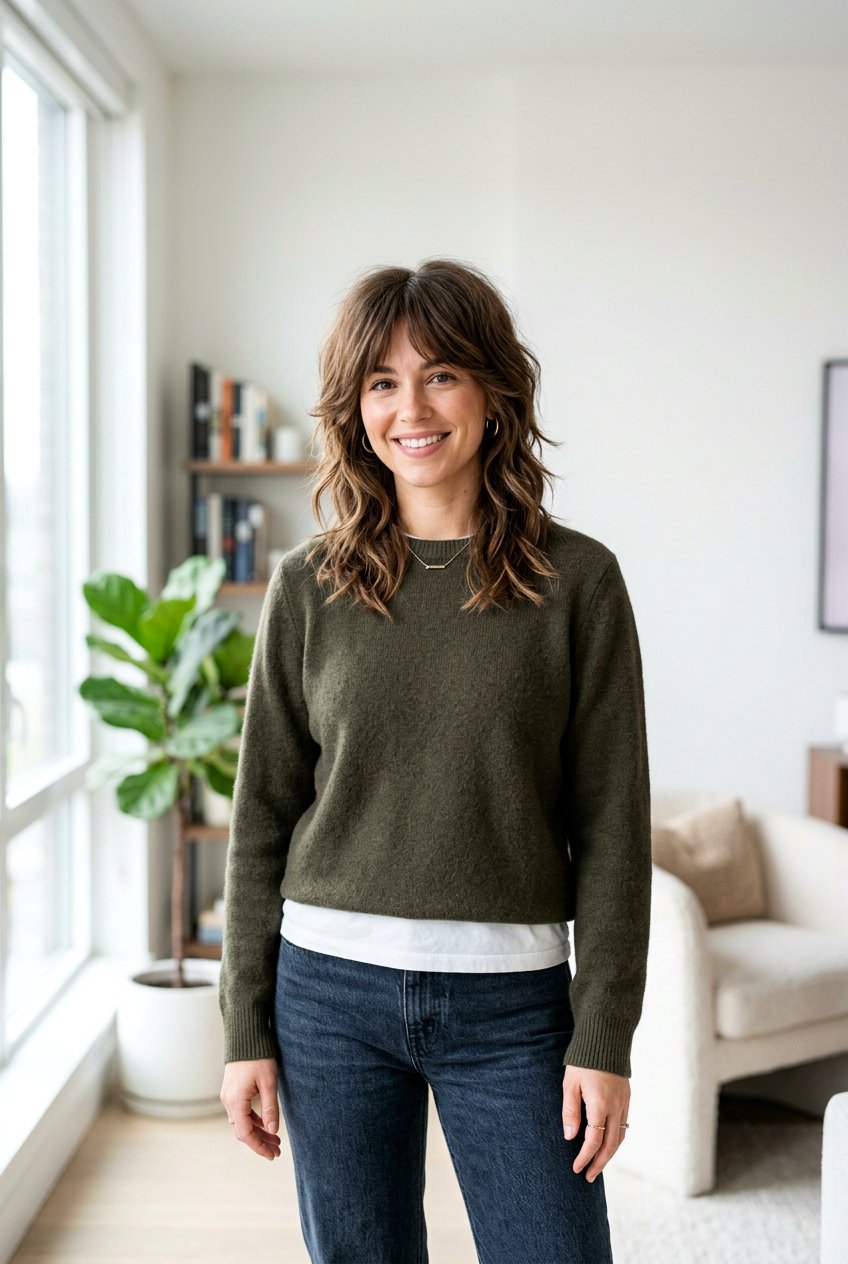 Medium Wolf Cut With Invisible Layers - 20 medium haircut with invisible layers - 20 medium haircut with invisible layers