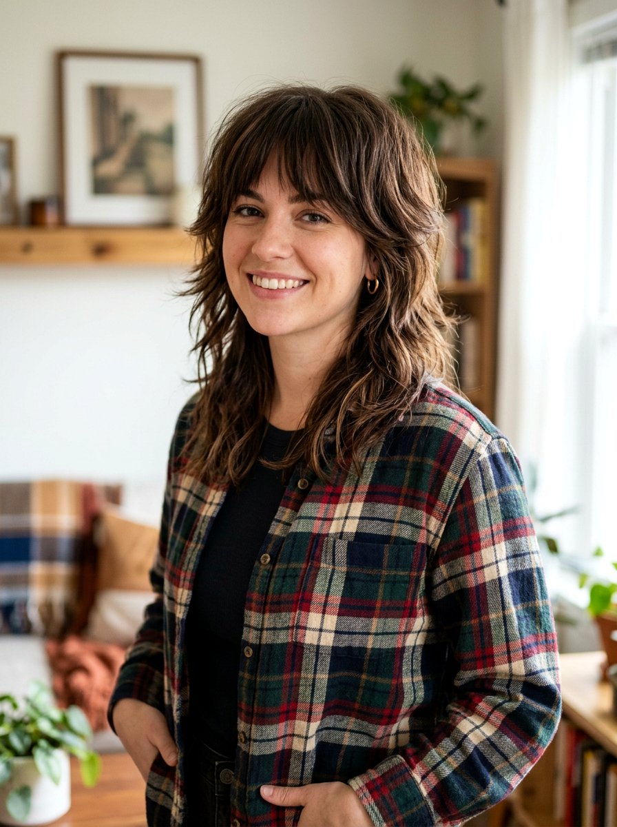 Medium Wolf Cut With Layers - 20 fall wolf cut ideas - 20 fall wolf cut ideas