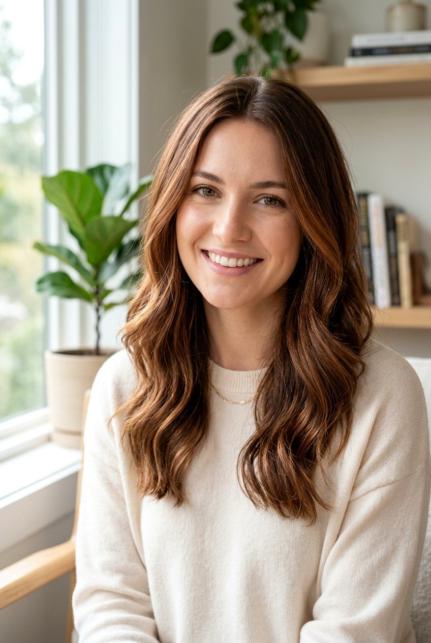 Medium brown hair with auburn highlights - 20 brown hair with red highlights - 20 brown hair with red highlights