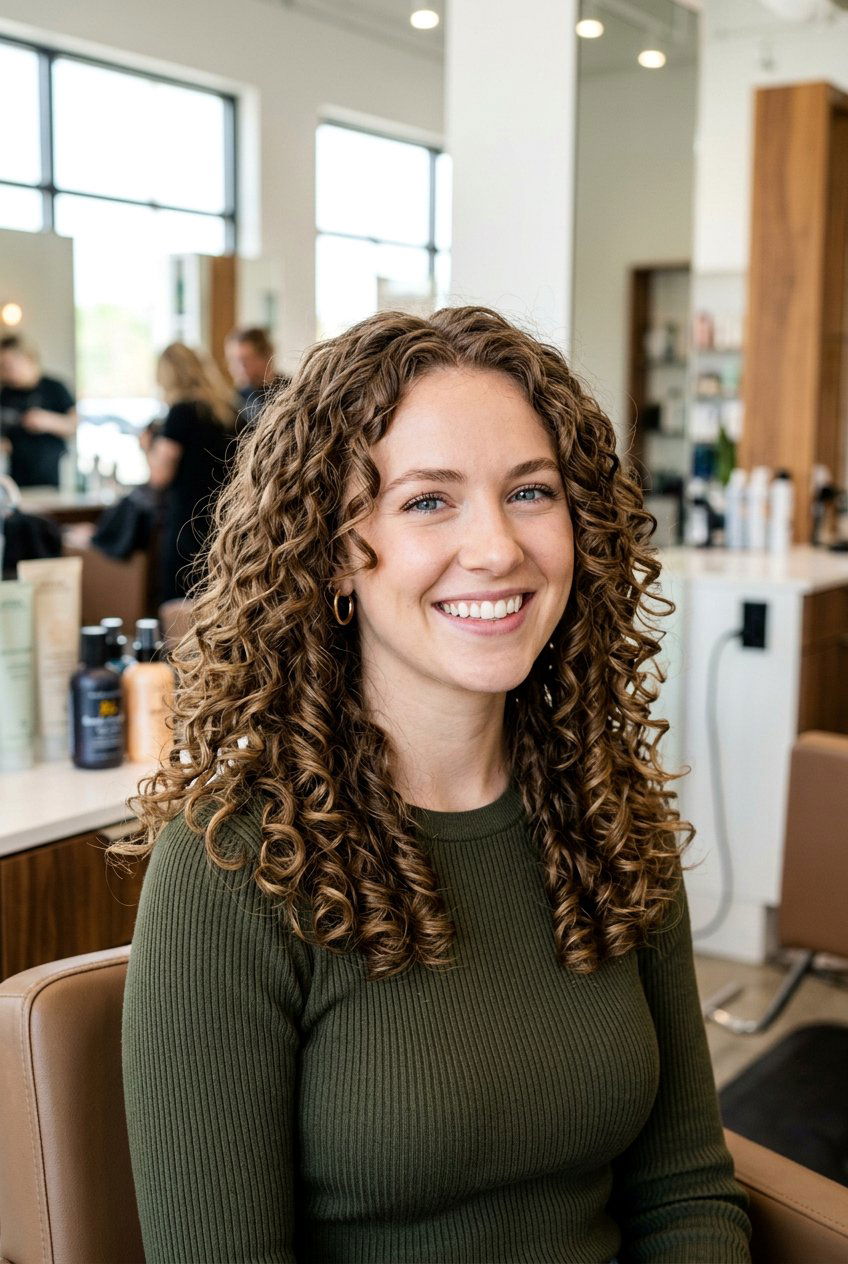 Medium length spiral perm - 20 spiral perm hairstyles - 20 spiral perm hairstyles