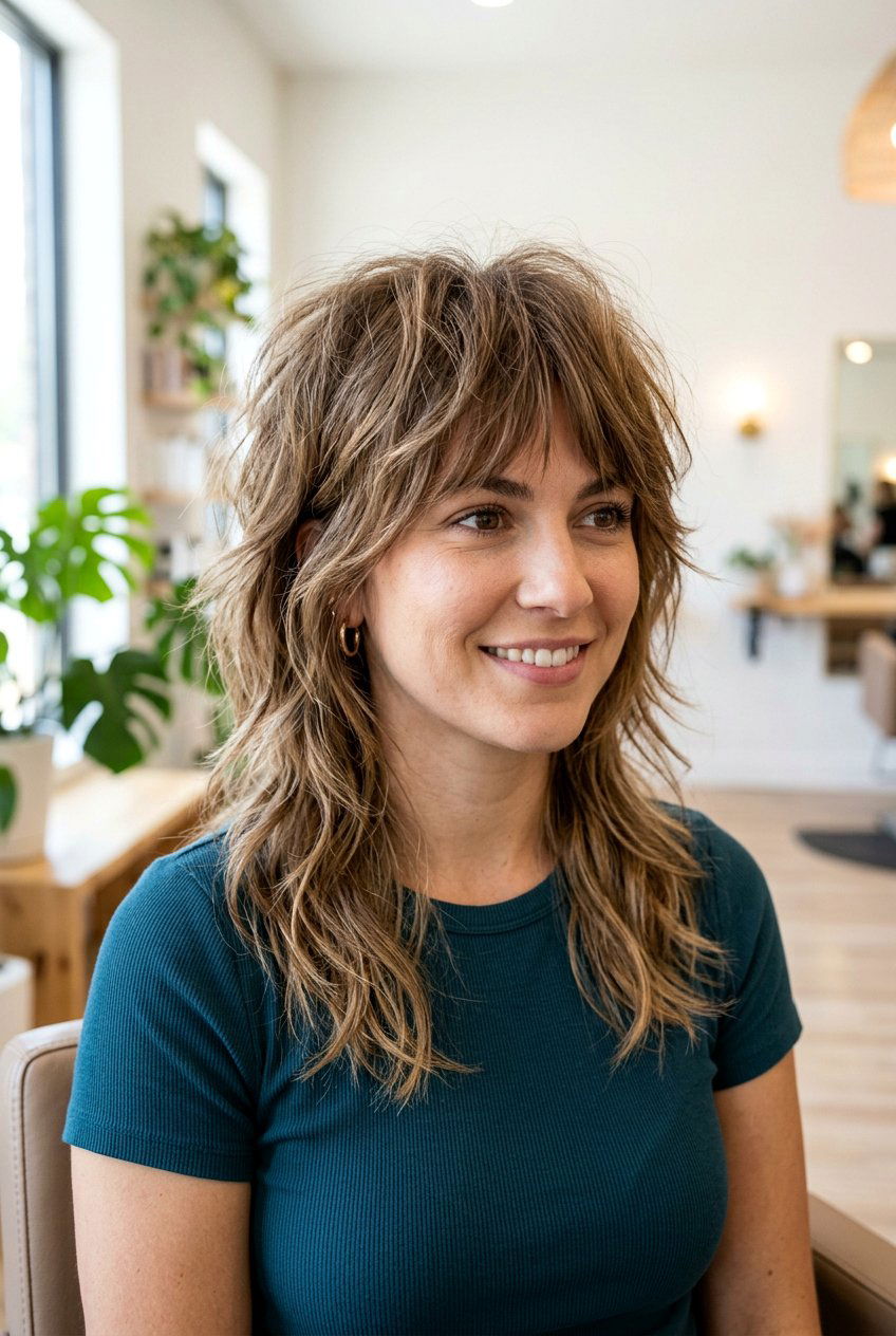 Medium length wolf cut - 20 medium length hairstyles for women - 20 medium length hairstyles for women