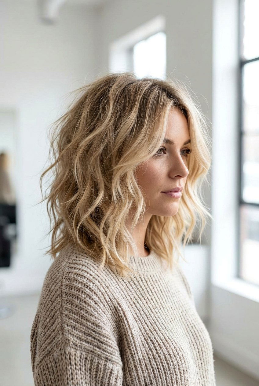 Medium length wolf cut - 20 wolf cut for women - 20 wolf cut for women