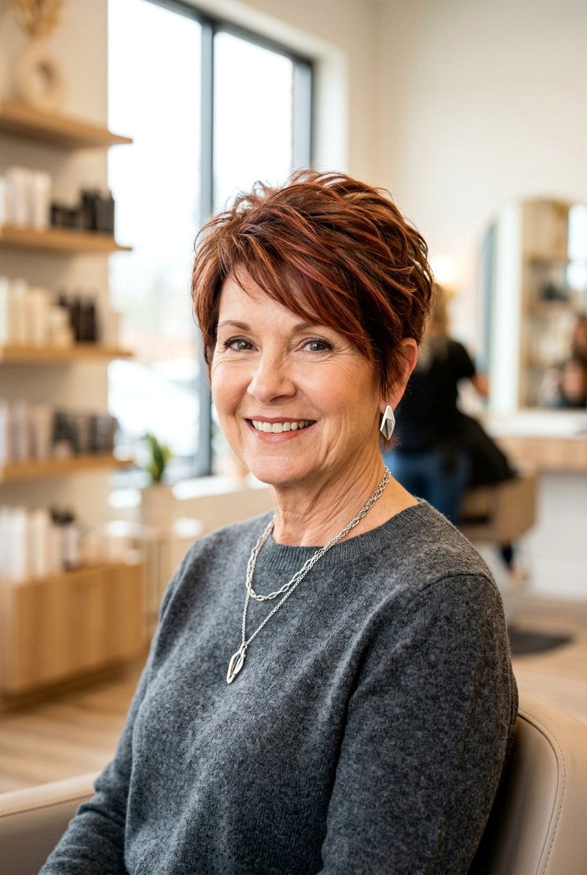 Medium reddish brown - 20 soft auburn hair color for older women - 20 soft auburn hair color for older women