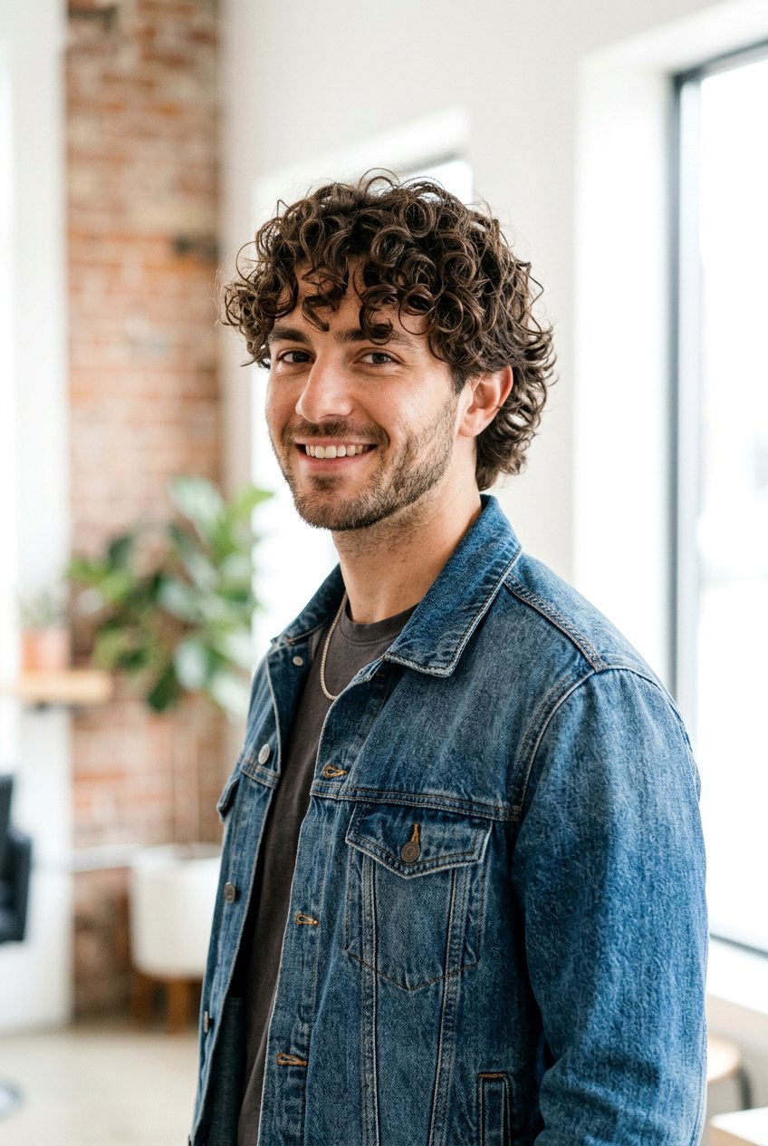 Men Medium Curly Shag Haircut - 20 men medium shag haircut with layers - 20 men medium shag haircut with layers