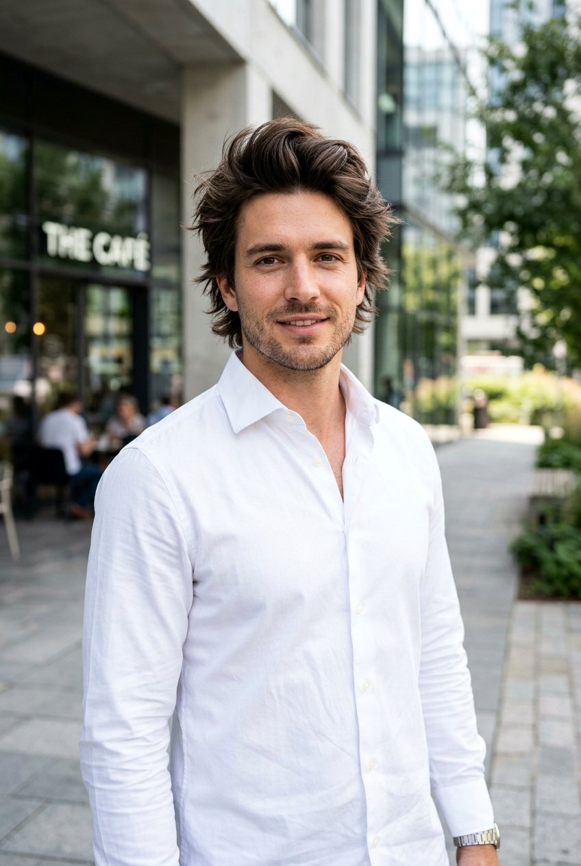 Men Straight Medium Shag Haircut - 20 men medium shag haircut with layers - 20 men medium shag haircut with layers