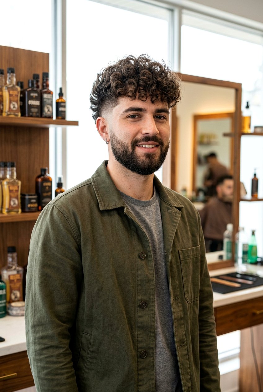 Mens Disconnected Perm Haircut - 20 mens perm haircut - 20 men’s perm haircut