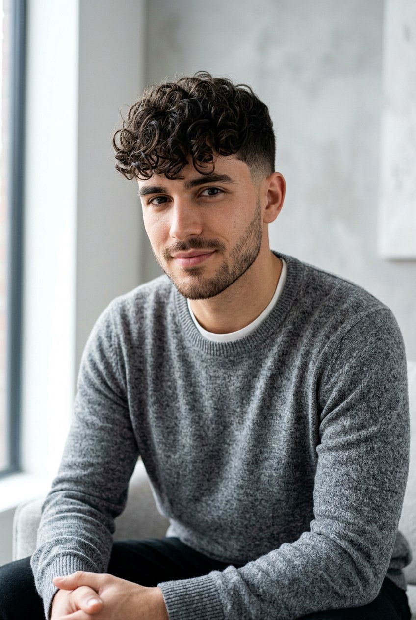 Mens Perm With Fringe Haircut - 20 mens perm haircut - 20 men’s perm haircut