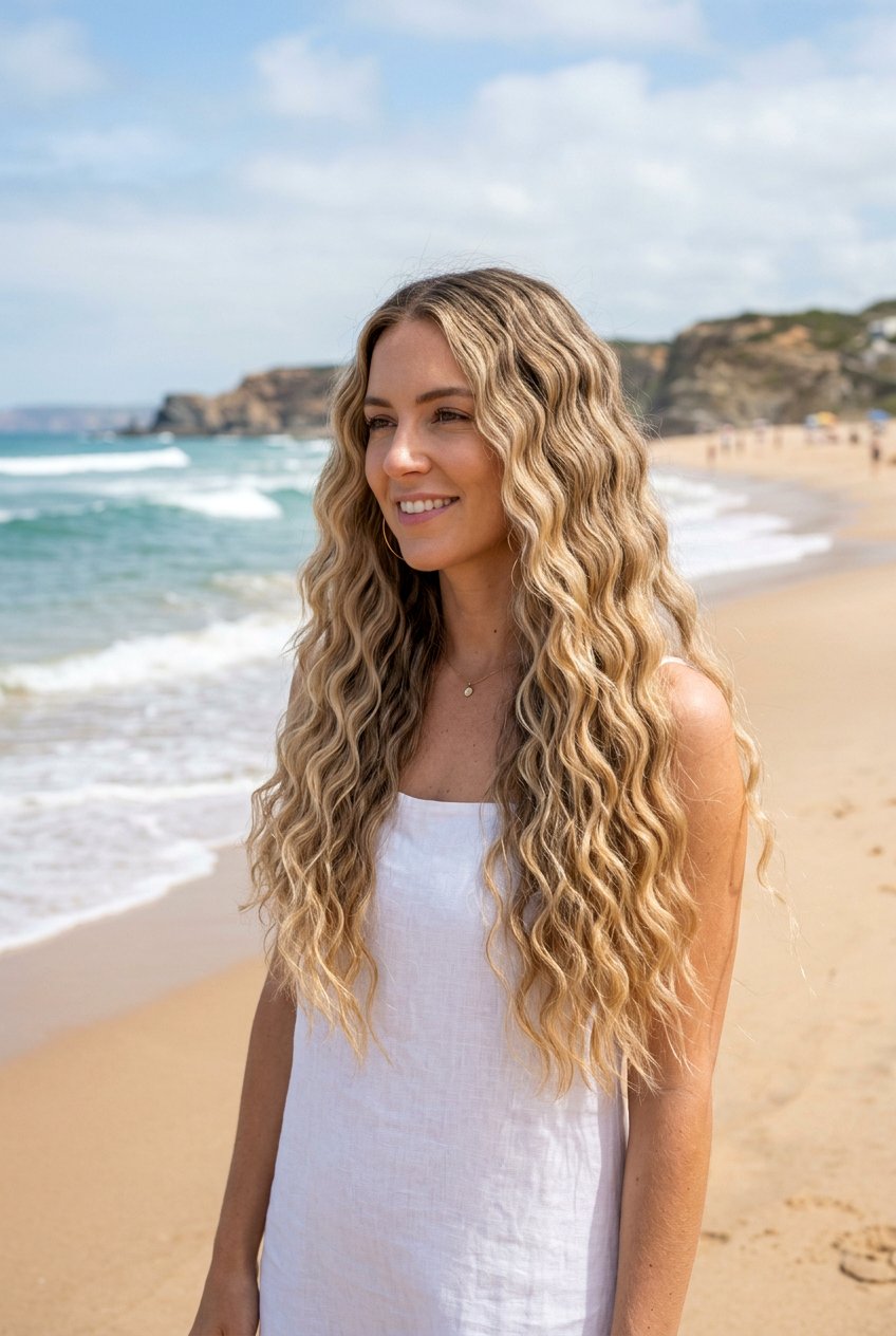Mermaid Beach Waves - 20 beach wave hairstyles - 20 beach wave hairstyles