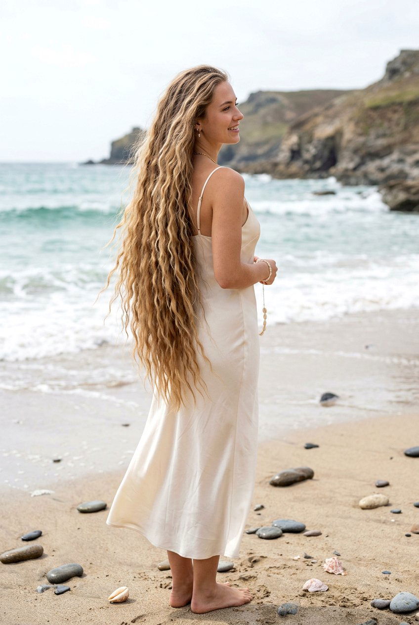 Mermaid Fairy Waves - 20 boho festival waves hairstyle - 20 boho festival waves hairstyle