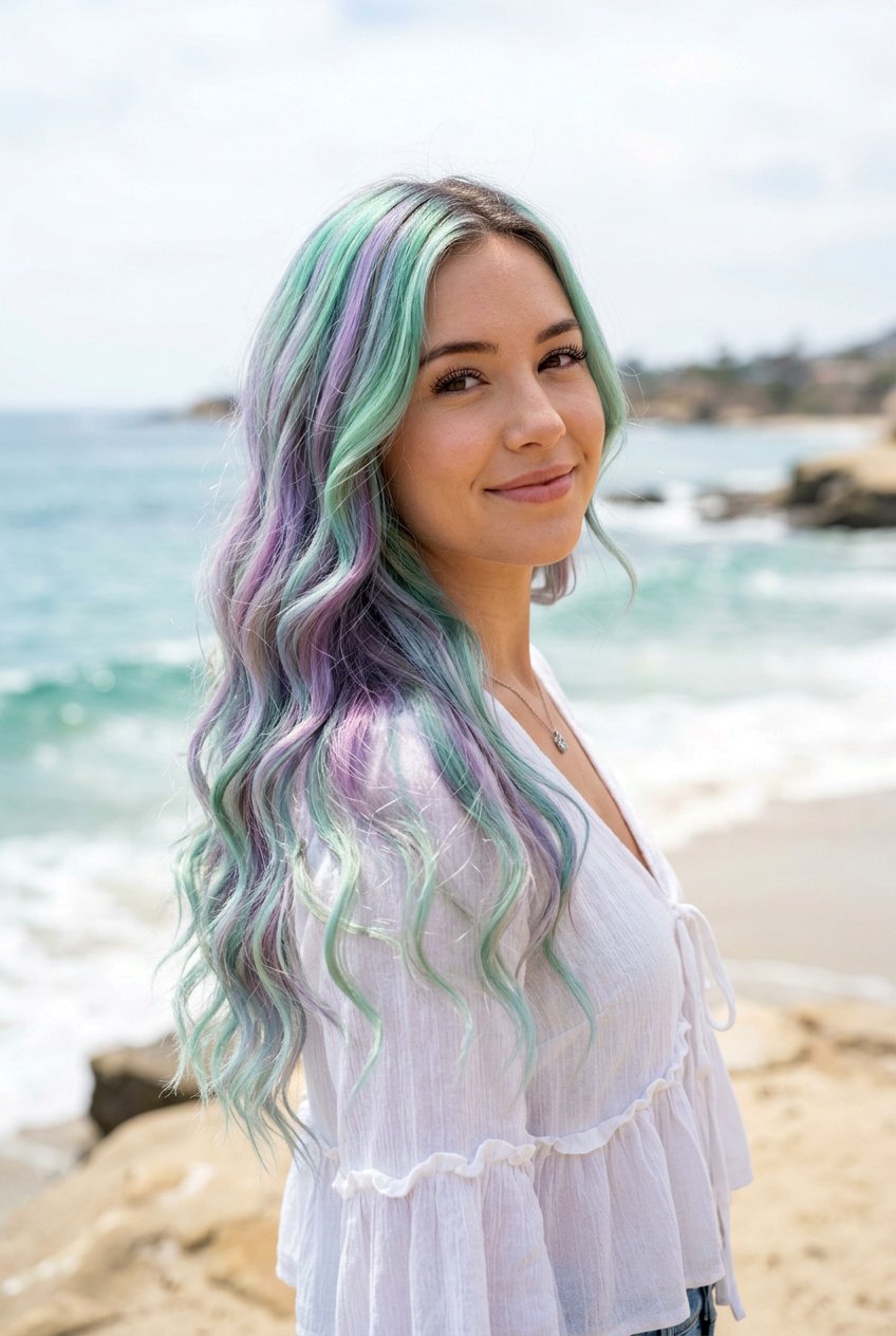 Mermaid Oil Slick Hair Color - 20 oil slick hair color - 20 oil slick hair color