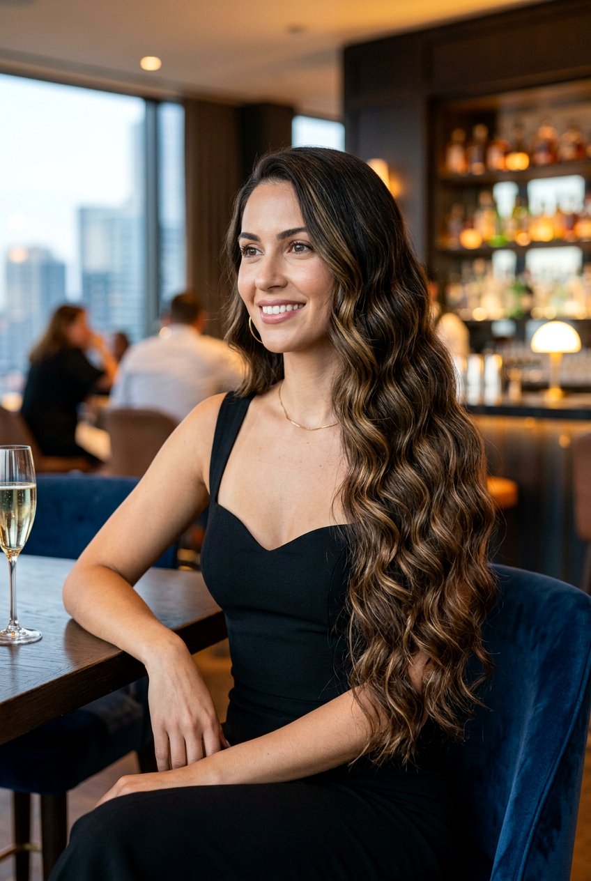 Mermaid Waves For Girls Night - 20 girls night waves hairstyle - 20 girls night waves hairstyle