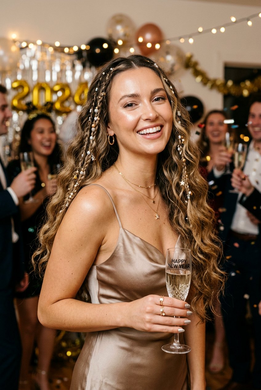 Mermaid Waves New Years Eve Hairstyle - 20 new years eve hairstyles - 20 new year’s eve hairstyles