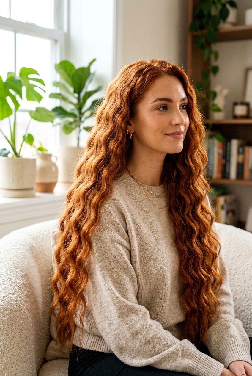 Mermaid crimped hair - 20 crimped hairstyles - 20 crimped hairstyles