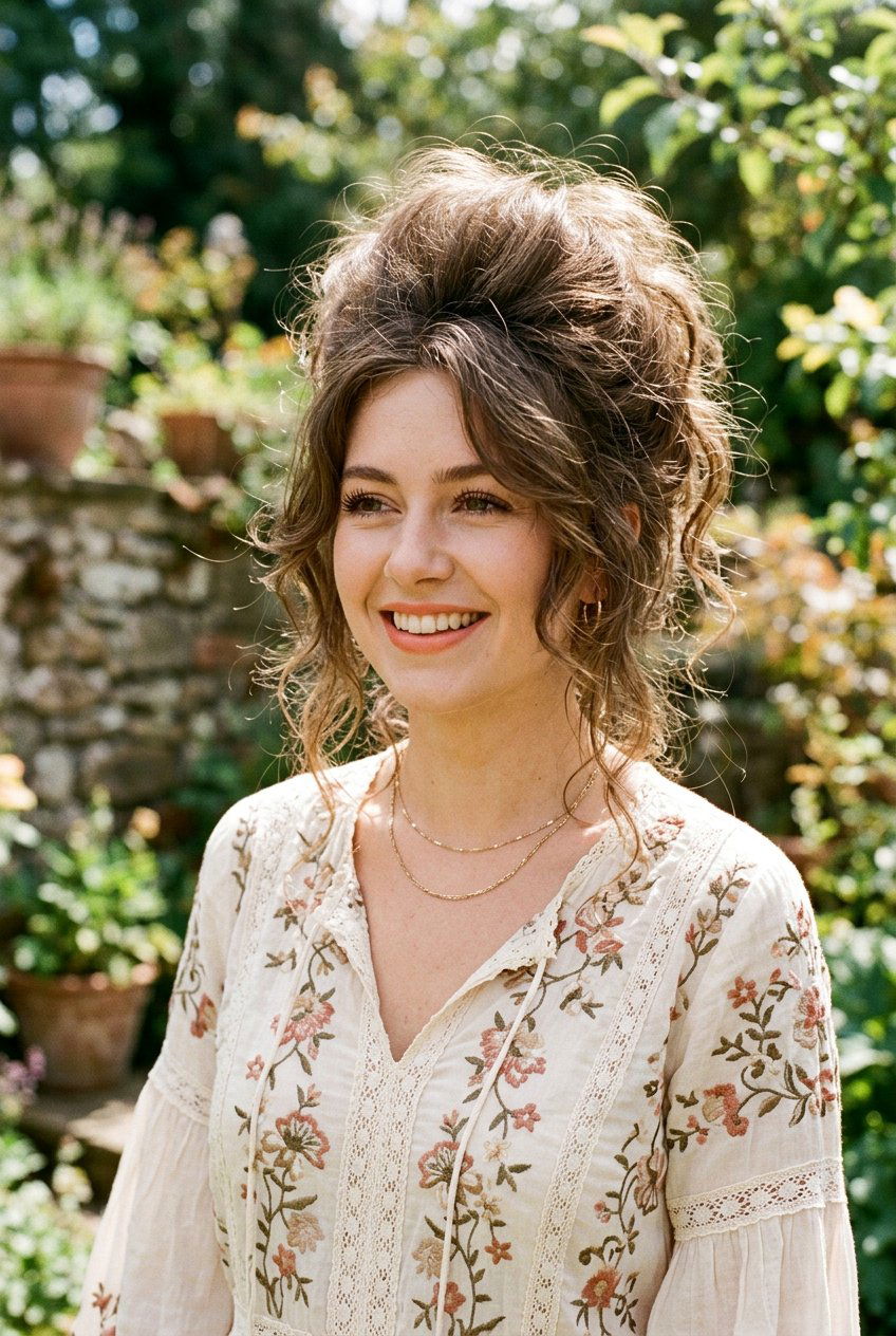 Messy 60s Beehive - 20 60s beehive hairstyle - 20 60s beehive hairstyle