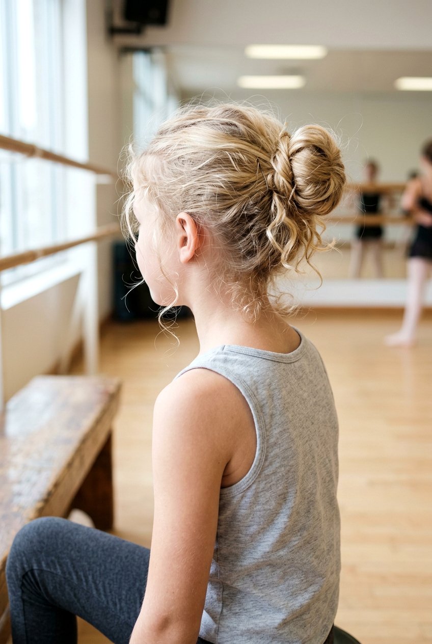 Messy Ballet Bun For Girls - 20 ballet bun for girls - 20 ballet bun for girls