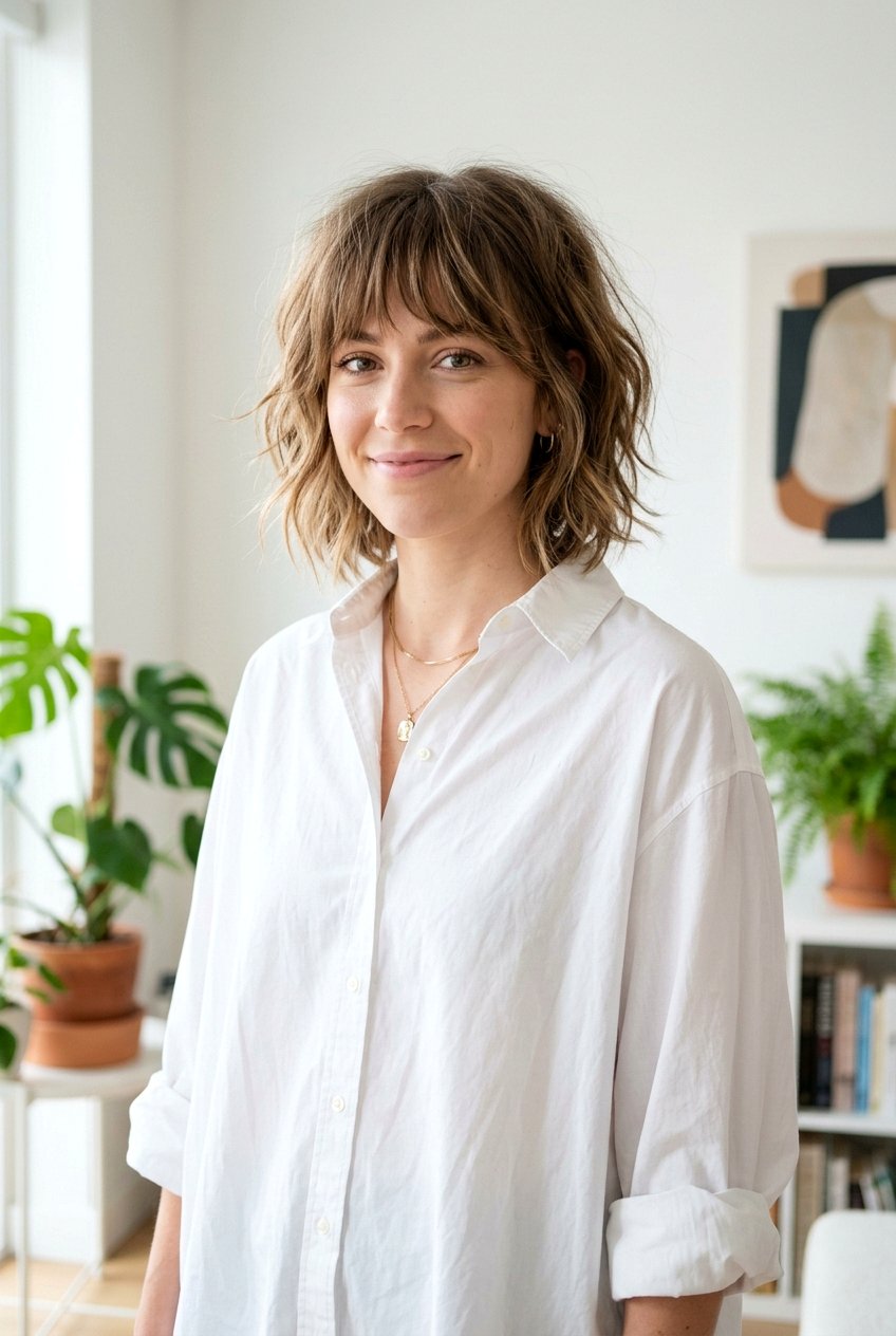 Messy Bob With Bangs Fine Hair - 20 fine hair bob with layers and bangs - 20 fine hair bob with layers and bangs