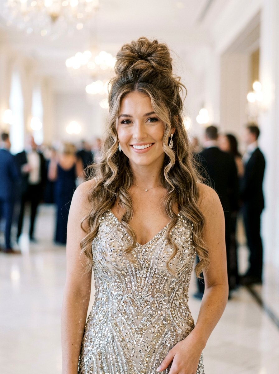 Messy Bun Face Framing - 20 prom hairstyles for fine medium hair - 20 prom hairstyles for fine medium hair