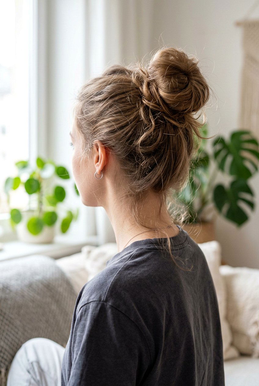 Messy Bun For Thin Fine Hair - 20 textured bun for fine hair - 20 textured bun for fine hair